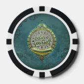 自分の中信じの黄金の道 ポーカーチップ (正面)
