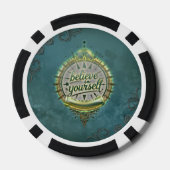 自分の中信じの黄金の道 ポーカーチップ (裏面)