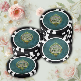 自分の中信じの黄金の道 ポーカーチップ
