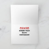 「自分の人生の愛」カードの記念日の愛 カード (内部)