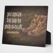 自分の人生をリードする フォトプラーク (側面)