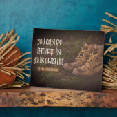 自分の人生をリードする フォトプラーク (側面)