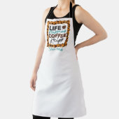 自分の人生を生み出すコーヒー救済 エプロン (インサイチュ)
