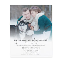 自分の人間が結婚する写真の日付を予算救に収める