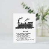 自分の仕事 ポストカード (スタンド正面)