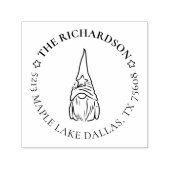 自分の休日を作るクリスマス差出人住所 セルフインキングスタンプ (デザイン)