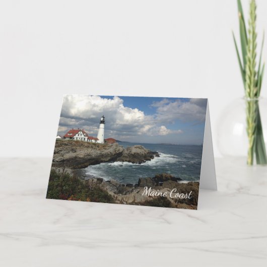 自分の休暇カスタム写真のあいさつ空白のき カード (正面)