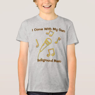 自分の伴奏は自分で持参Tシャツ トライブレンドTシャツ