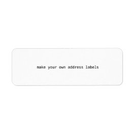 自分の住所 シール