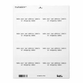 自分の住所 シール,差出人住所，シ ラベル (フルシート)