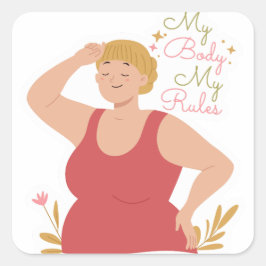 自分の体マイルール スクエアシール