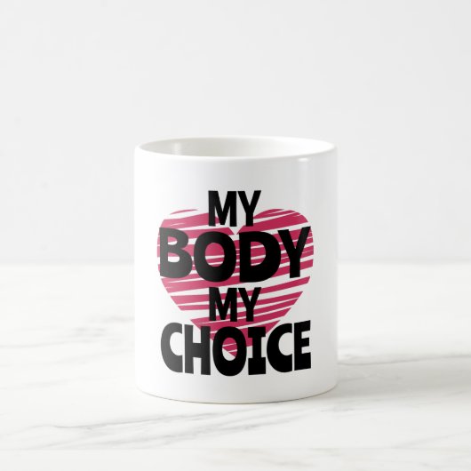 自分の体 コーヒーマグカップ (中央)