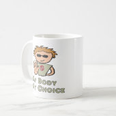 自分の体 コーヒーマグカップ (正面左)