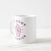 自分の体 コーヒーマグカップ (正面左)