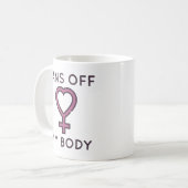 自分の体 コーヒーマグカップ (正面左)
