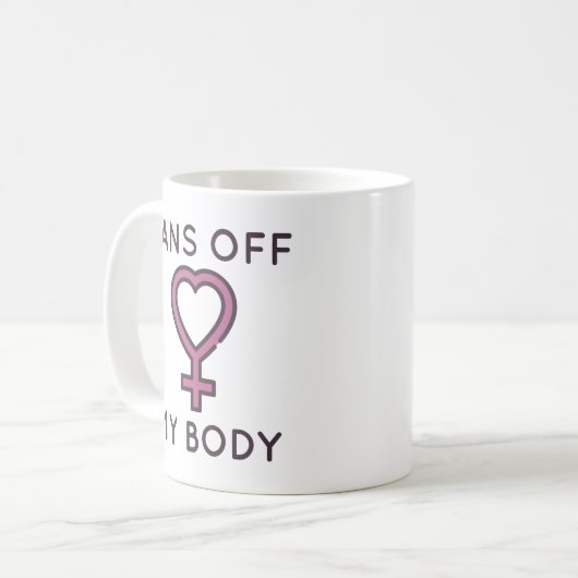 自分の体 コーヒーマグカップ (正面左)