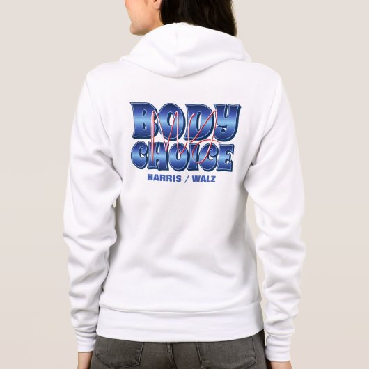 自分の体 パーカ (裏面)