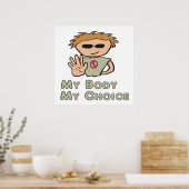 自分の体 ポスター (キッチン)