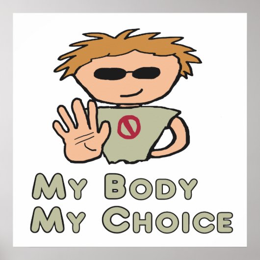 自分の体 ポスター (正面)