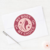 自分の体 ラウンドシール (封筒)