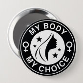 自分の体 缶バッジ (正面&裏面)