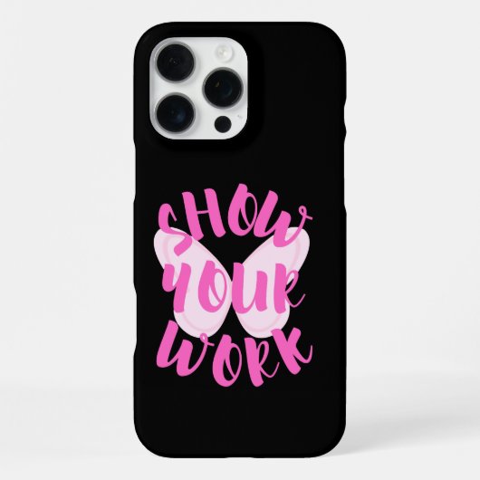 自分の作品を見せて iPhoneケース (裏面)