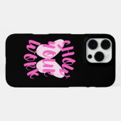 自分の作品を見せて iPhoneケース (裏面横)