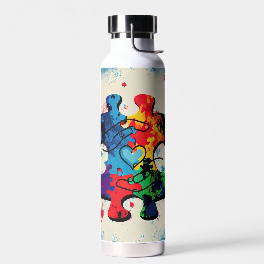 自分の作品 ウォーターボトル (左面)
