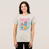 自分の内の子に承認 トライブレンドＴシャツ (正面全面)