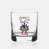 自分の内面とつながる ウイスキーグラス (正面)