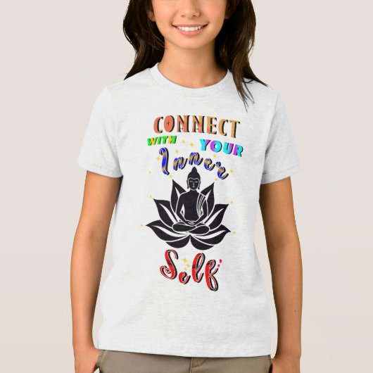 自分の内面とつながる トライブレンドTシャツ (正面)