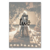 自分の写真が消え結婚たゲスト名 テーブルナンバー (裏面)