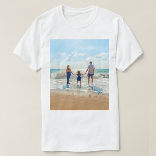 自分の写真でTシャツを作成 Tシャツ (デザイン正面)