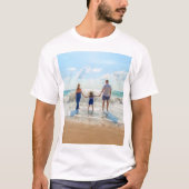 自分の写真でTシャツを作成 Tシャツ (正面)