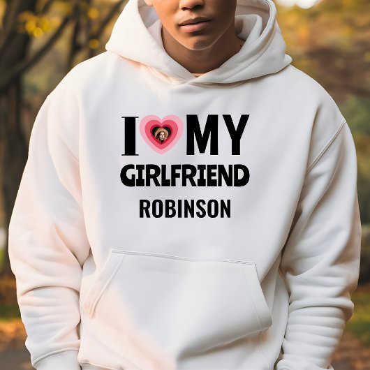 自分の写真とカスタム名前を作成するパーソナライズされた パーカ