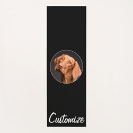 自分の写真とカスタム文字の作成パーソナライズされた ヨガマット