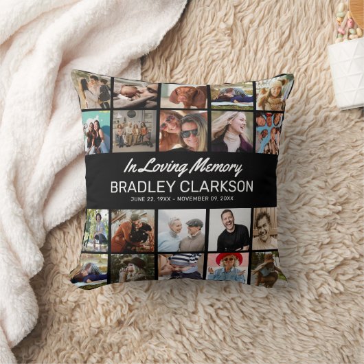 自分の写真と文字を追加パーソナライズされた クッション (ブランケット)