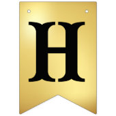 自分の写真にハッピーバースデーを作成する バンティングフラッグ (第2の旗)