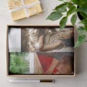 自分の写真のカスタムクリスマスコラージュを作成 薄葉紙 (ギフト)