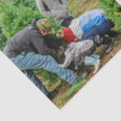 自分の写真のカスタムクリスマスコラージュを作成 薄葉紙 (詳細)