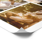 自分の写真のコラージュを追加カスタムする(横) ポスター (角)