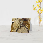 自分の写真のノートカスタムカードを作成 カード (黄色い花)