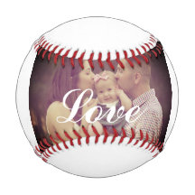 自分の写真のラブホワイト野球を作る