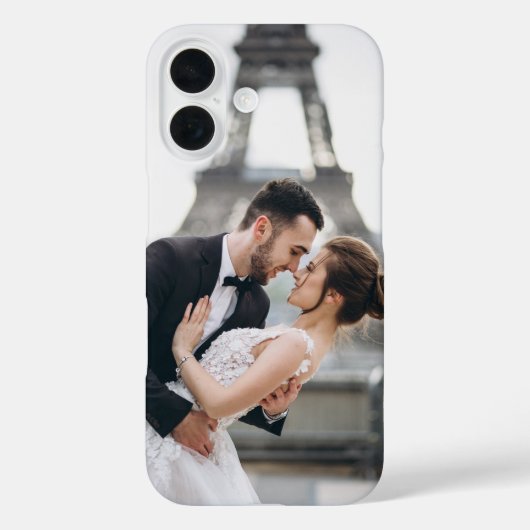 自分の写真のロマンチック結婚な愛を作る Case-Mate iPhoneケース (裏面)
