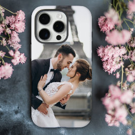 自分の写真のロマンチック結婚な愛を作る iPhone 16 PROケース