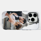自分の写真のロマンチック結婚な愛を作る Case-Mate iPhoneケース (裏面 (横))