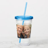 自分の写真の作成  アクリルタンブラー (裏面)