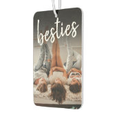 自分の写真の友だちを追加 カーエアーフレッシュナー (左)