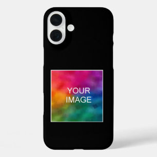 自分の写真の画像のロゴをアップロードする iPhone 16 PLUSケース