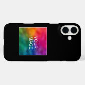 自分の写真の画像のロゴをアップロードする Case-Mate iPhoneケース (裏面 (横))